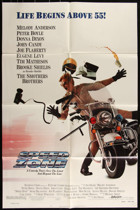 Speed ​​Zone (1989) Original US-Filmplakat (One Sheet)