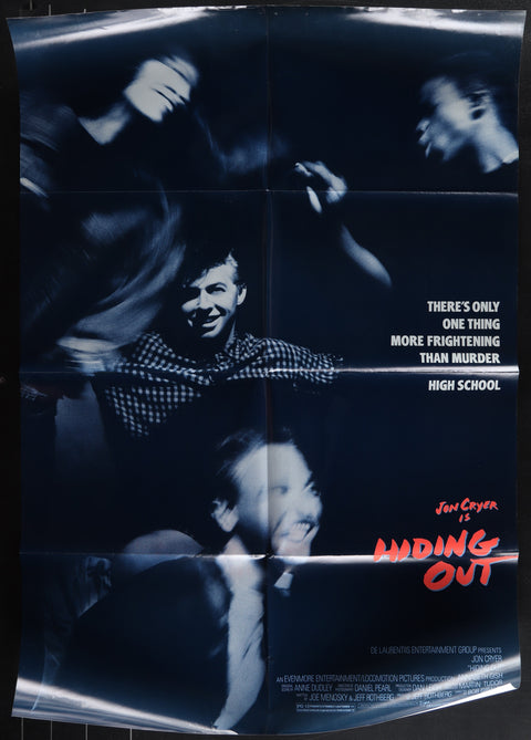 Hiding Out (1987) Original US One Sheet Movie Poster