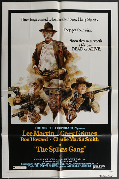 The Spikes Gang (1974) Original US One Sheet Movie Poster