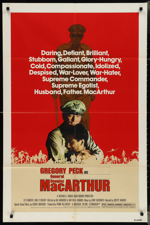 MacArthur (1977) Original US-Filmplakat (One Sheet)