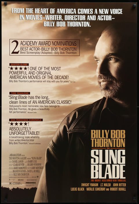 Sling Blade (1996) Original US-Filmplakat (One Sheet)