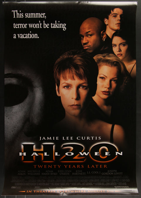 Affiche de film originale américaine (One Sheet) de Halloween H20 (1998)