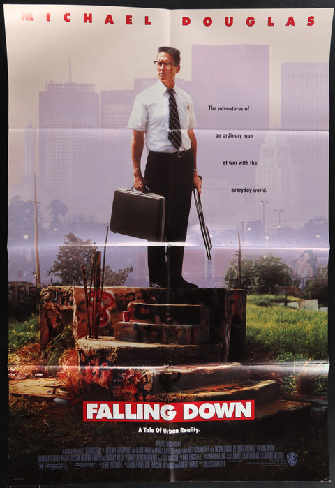 Affiche de film originale américaine (One Sheet) de Falling Down (1993)