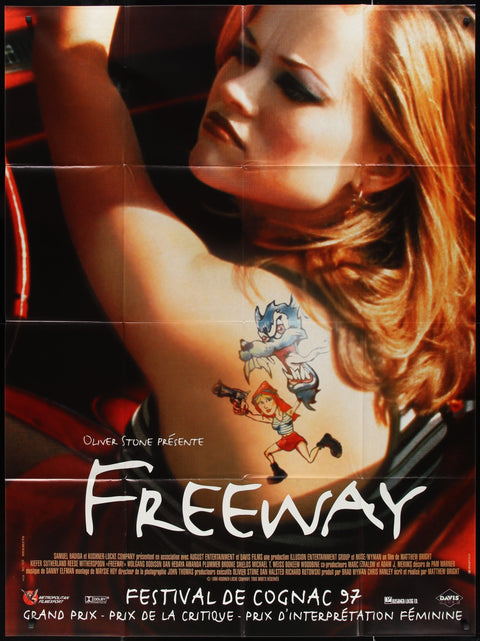Affiche de film originale française grand format de Freeway (1997)
