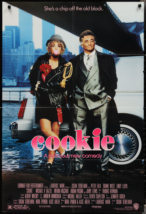 Affiche de film originale américaine (One Sheet) de Cookie (1989)