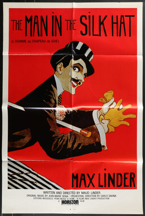 L'homme au chapeau de soie (1983) Affiche de film originale américaine (One Sheet)