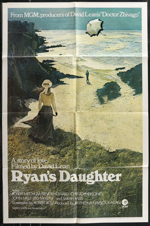Ryan's Daughter (1970) Original US One Sheet Movie Poster