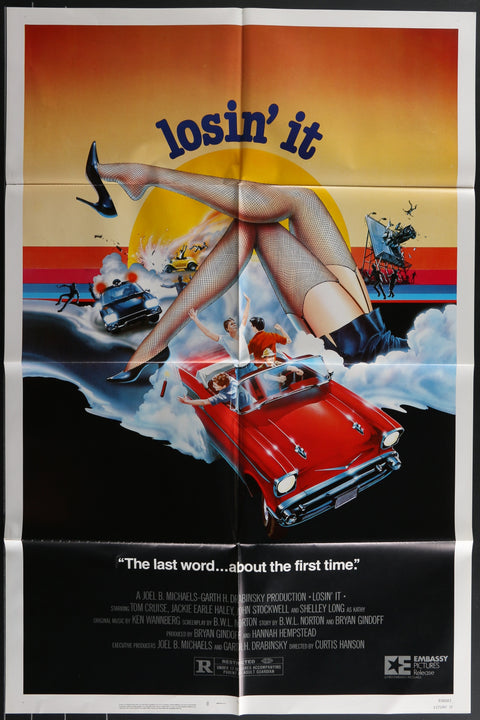 Affiche de film originale américaine (One Sheet) de Losin' It (1983)