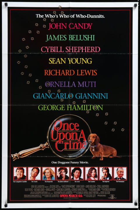 Once Upon A Crime (1992) Original US One Sheet Movie Poster