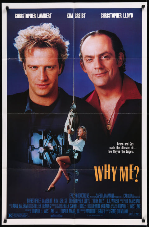 Pourquoi moi ? (1990) Affiche de film américaine originale (format unique)