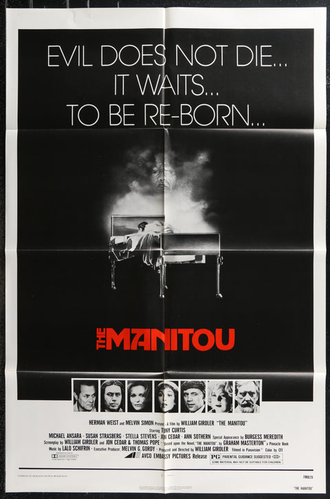 The Manitou (1978) Original US One Sheet Movie Poster