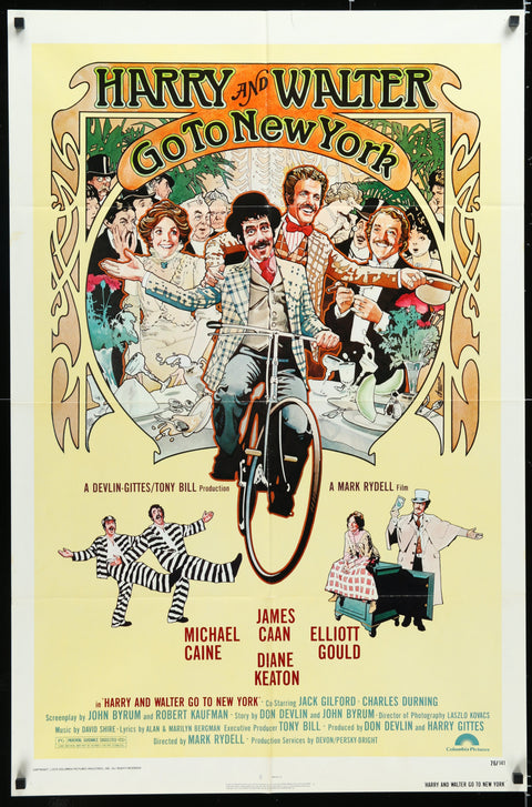 Harry And Walter Go To New York (1976) Original US One Sheet Movie Poster
