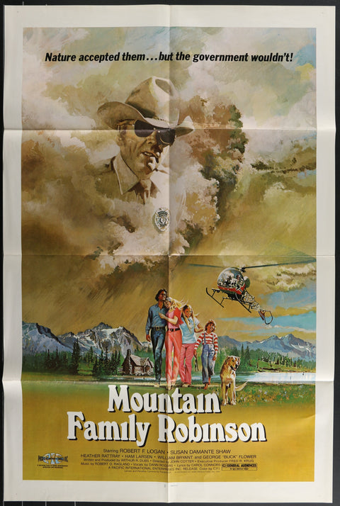 Affiche de film originale américaine (One Sheet) du film Mountain Family Robinson (1979)