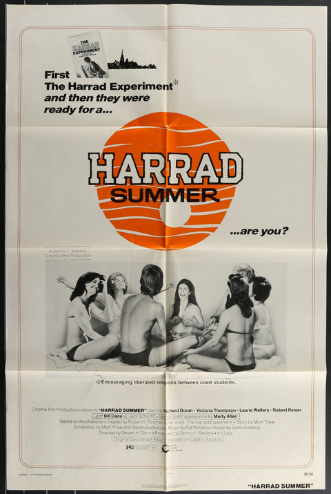 Affiche de film originale américaine (One Sheet) de Harrad Summer (1974)