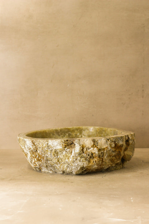 Lavabo en onyx à bord brut - N° 3