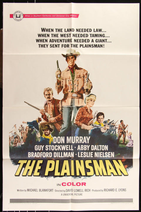 The Plainsman (1966) Original US One Sheet Movie Poster