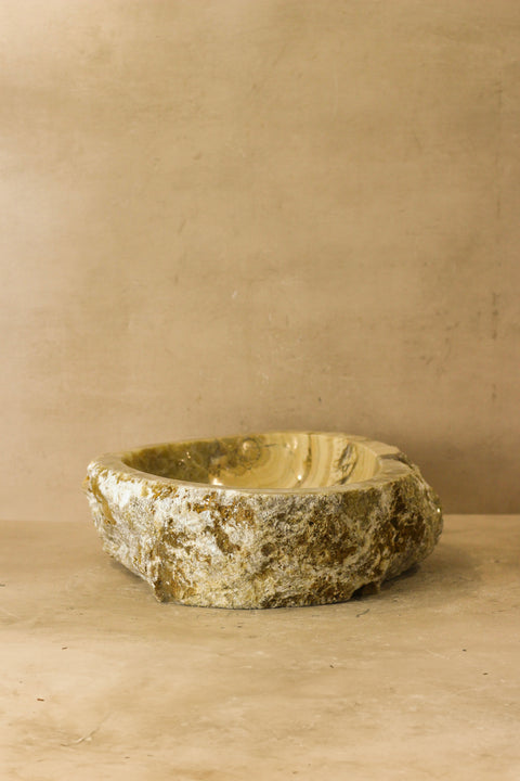 Lavabo en onyx à bord brut - N° 3