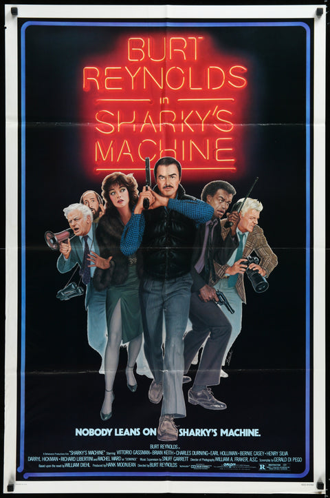 Affiche de film originale américaine (One Sheet) de Sharky's Machine (1981)