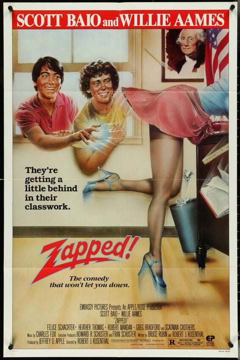 Zapped (1982) Original US-Filmplakat (One Sheet)