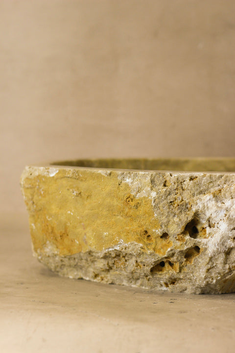 Lavabo en onyx à bords bruts - N° 4