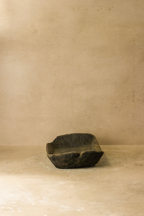 Old Vintage Wooden Bowl - WB001