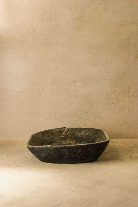 Old Vintagw Wooden Bowl - WB002