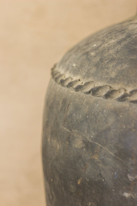 Vintage Black Asian Pots - VB05