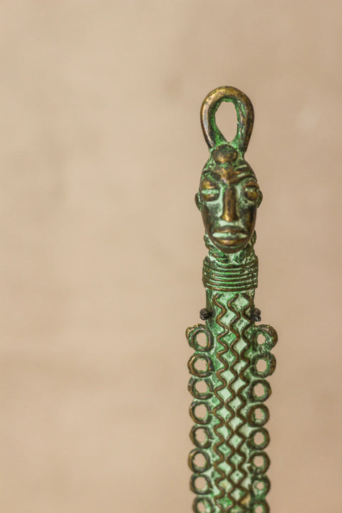 Benin-Bronzelöffel - 143,1