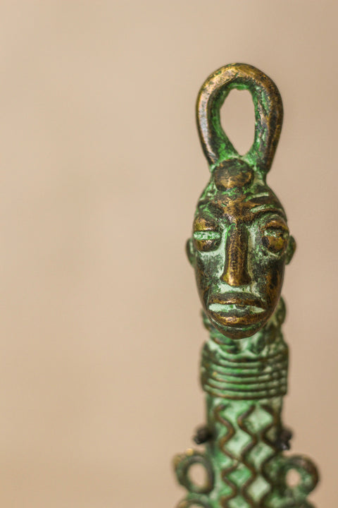 Benin-Bronzelöffel - 143,1