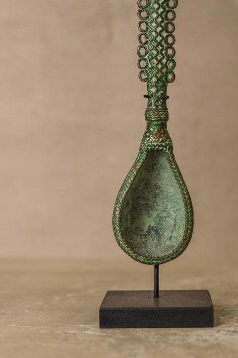 Benin-Bronzelöffel - 143,1