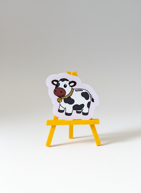 Cash Cow Sticker | Funny Vinyl Laptop Sticker