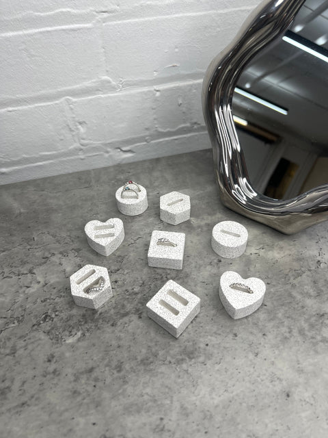 ring holders - stone