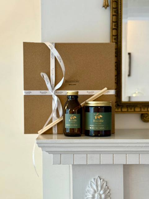 SPICED MANDARINE DIFFUSER + CANDLE SET