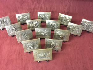 Regimental Plaques.