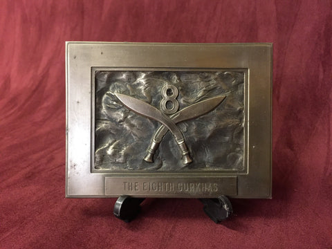 Regimental Plaques.