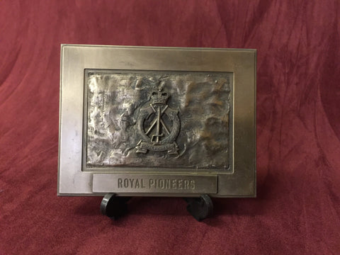 Regimental Plaques.