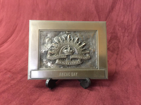 Regimental Plaques.