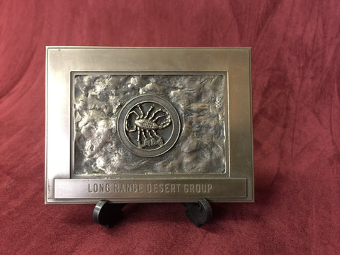 Regimental Plaques.