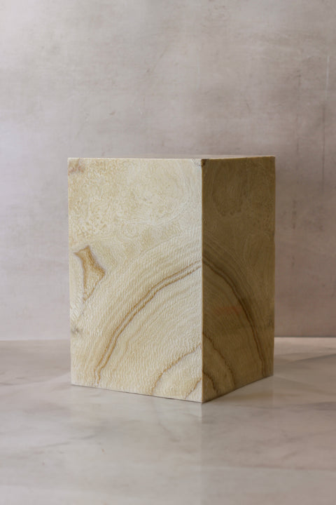 Beistelltischsockel aus Onyx - Hohl - Nr. 14