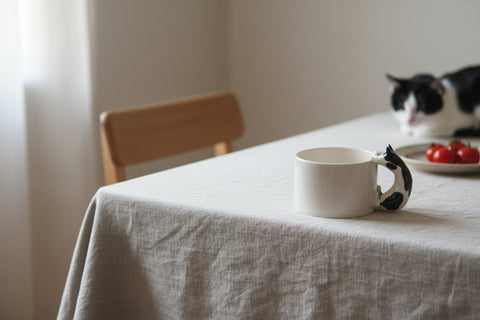 Cat cup (cow cat)