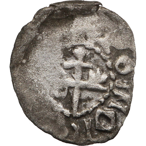 1473-1485 Pfenning Livonian Johannes II Bertkow Bishopric Dorpat Coin 