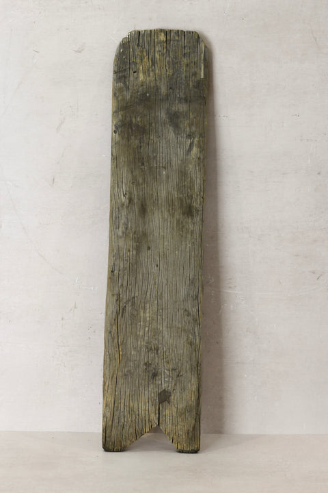 Vintage Elm Wooden Washboard - no 15