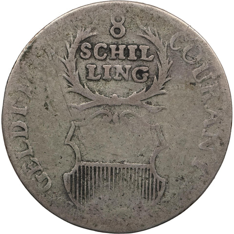 1727-1758 8 Schilling Lübeck Free Hanseatic city Coin Germany 