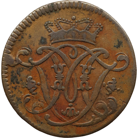 1766 IK ¼ Stüber Archbishopric of Cologne Maximilian Frederick Coin