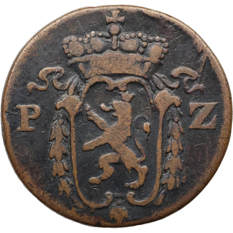 1774 1 Kreuzer Palatinate-Birkenfeld-Zweibrücken Christian IV Type 1