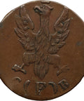 1821 F 1 Heller Free city of Frankfurt Coin 