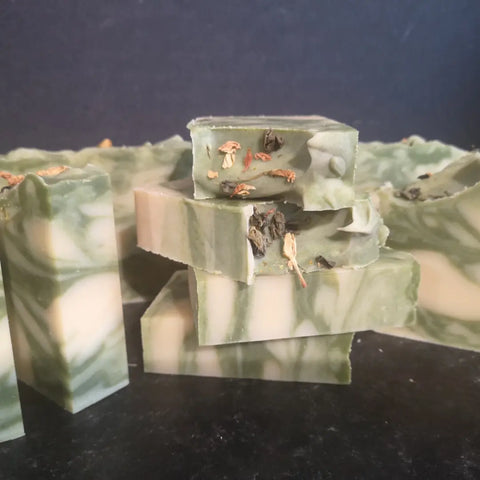 Chamomile Green Tea & Jasmine Vegan Soap 90g