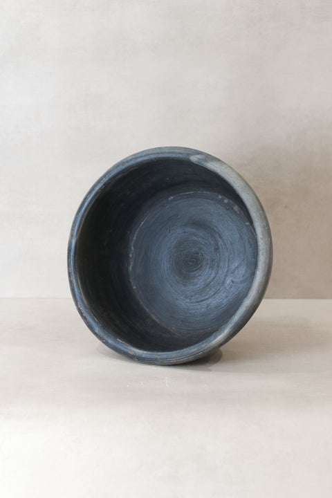 Wabi Sabi Antike, mattgraue Terrakottaschale - OGB 01