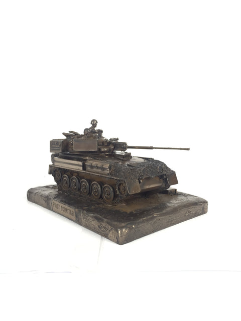 Scimitar FV107 Cold Cast Bronze Military Vehicle