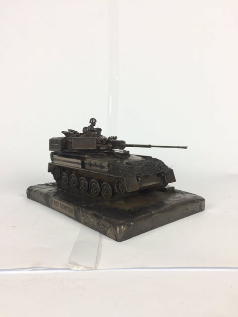 Scimitar FV107 Cold Cast Bronze Military Vehicle